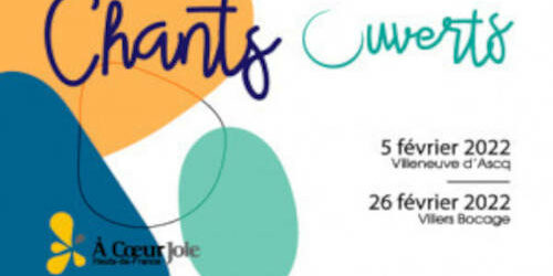 Chants ouverts 2022 avec A Coeur Joie