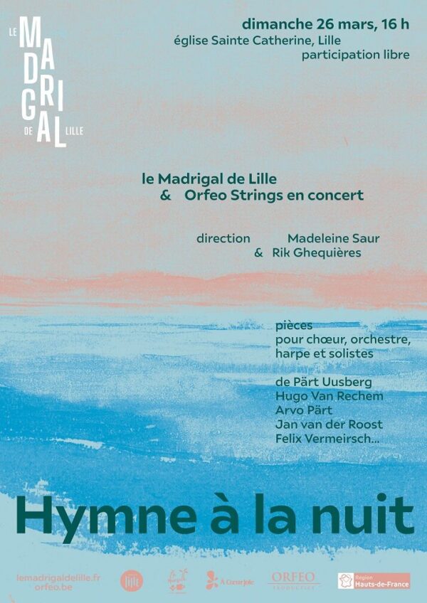 26 mars 2023 - Concert Le Madrigal et Orféo Strings