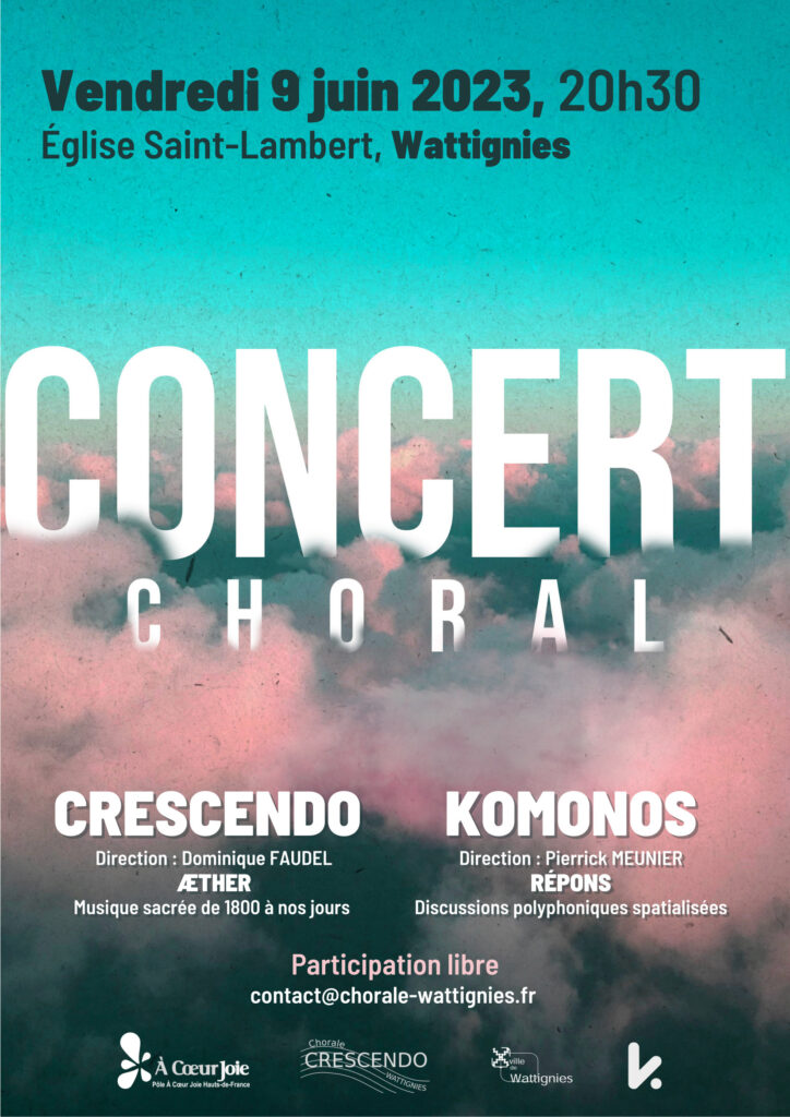 Crescendo invite Komonos pour un concert choral