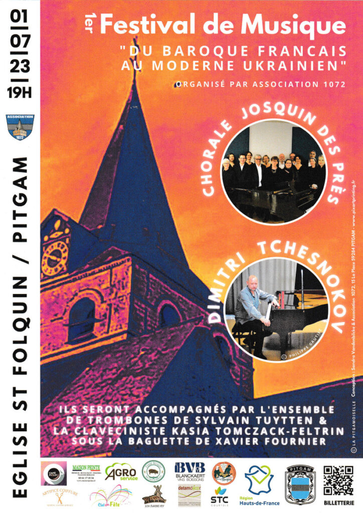 Festival de Musique avec la participation de la chorale Josquin des Près de Dunkerque