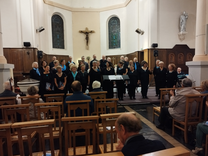 Concert partagé Amandichoeurs l'Aventure continue Chanteval à Valenciennes