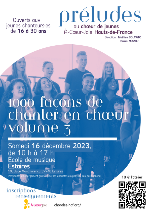 Préludes au choeur de jeunes - Atelier 5