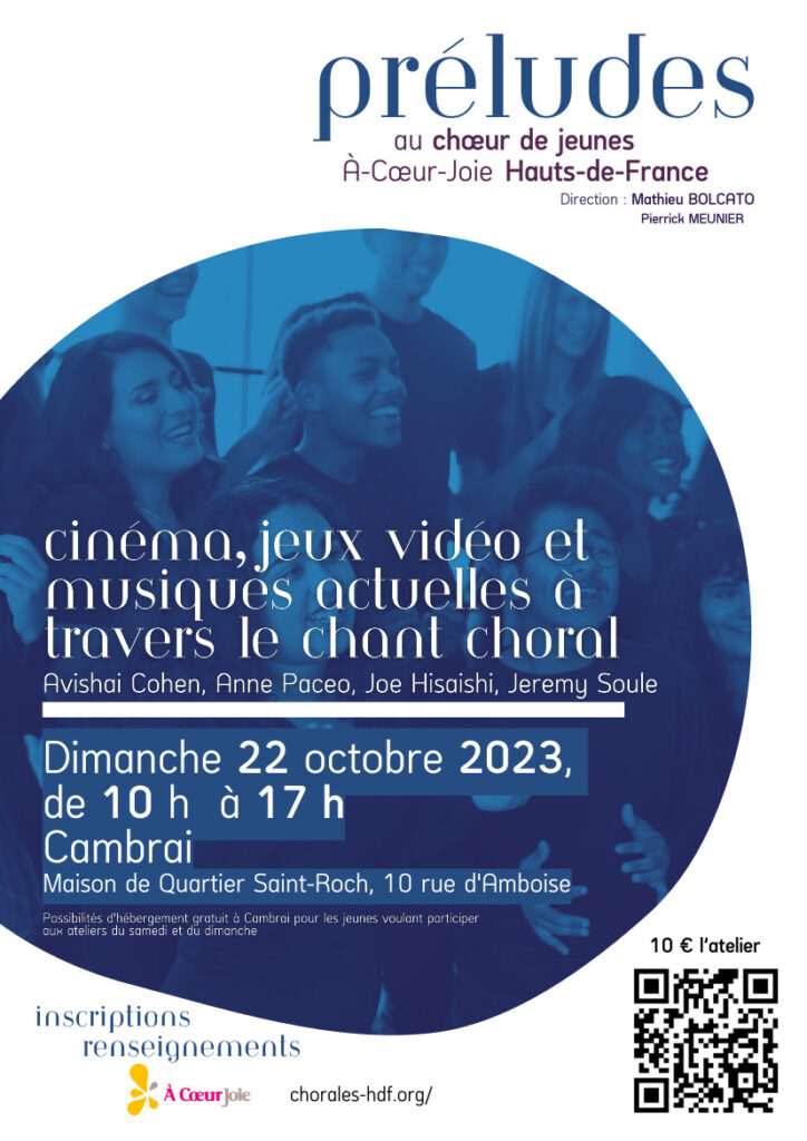 Préludes au choeur de jeunes Atelier 2