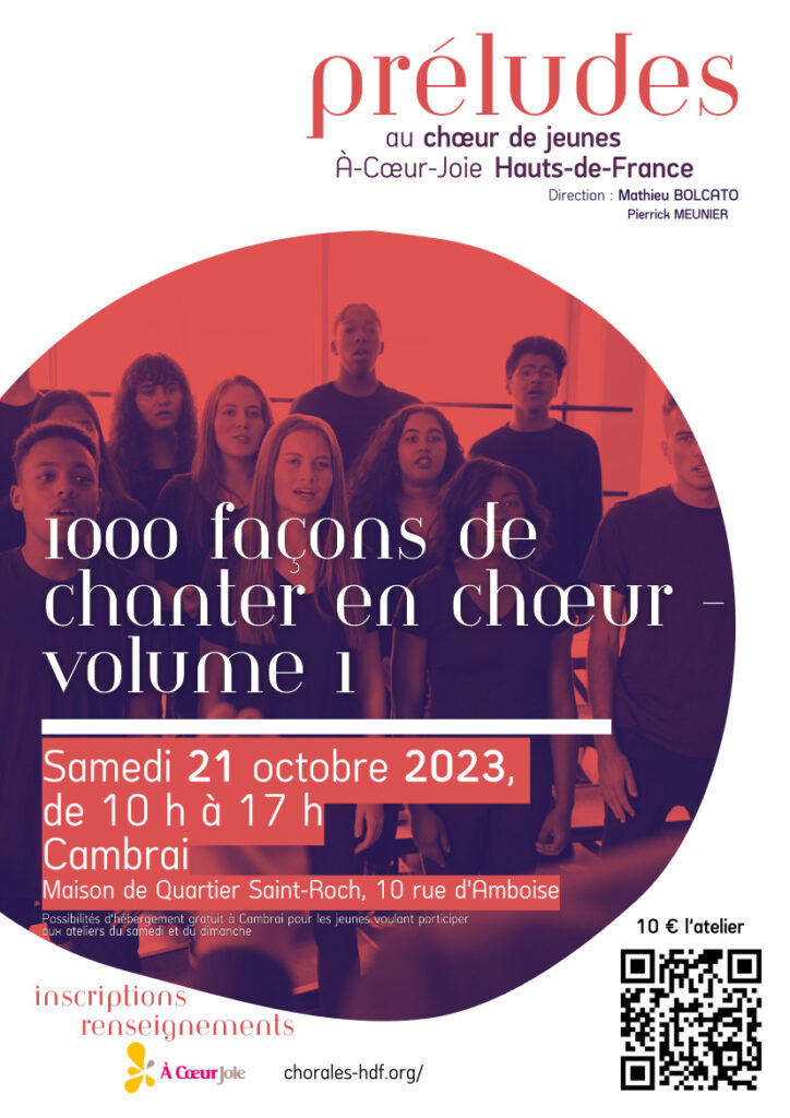 Préludes au choeur de jeunes ACJ HDF Atelier 1