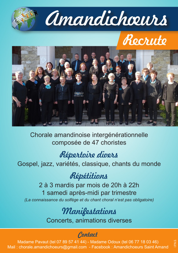 Amandichoeurs recrute