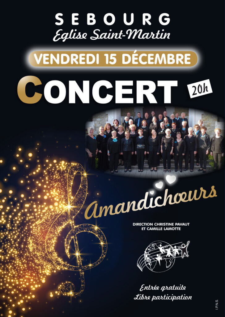 Amandichoeurs annonce son concert de Noël