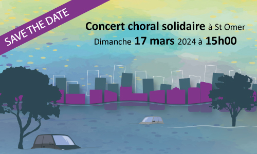 Concert choral solidaire 17 mars 2024