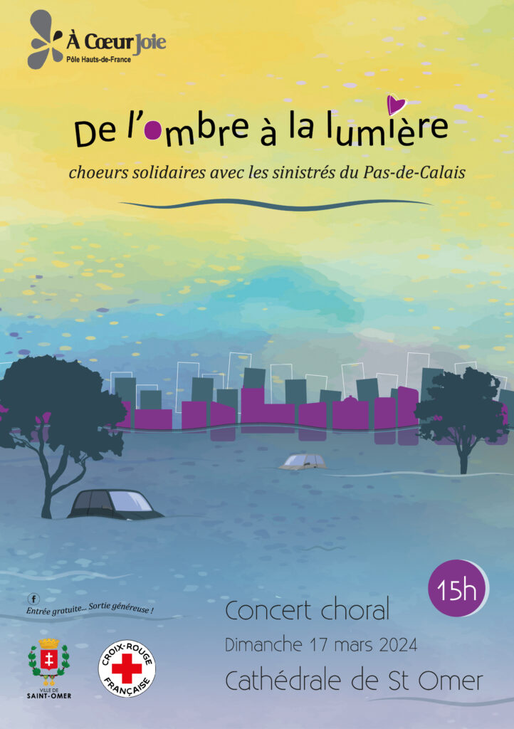 De l'ombre à la lumière concert solidaire du 17 mars 2024