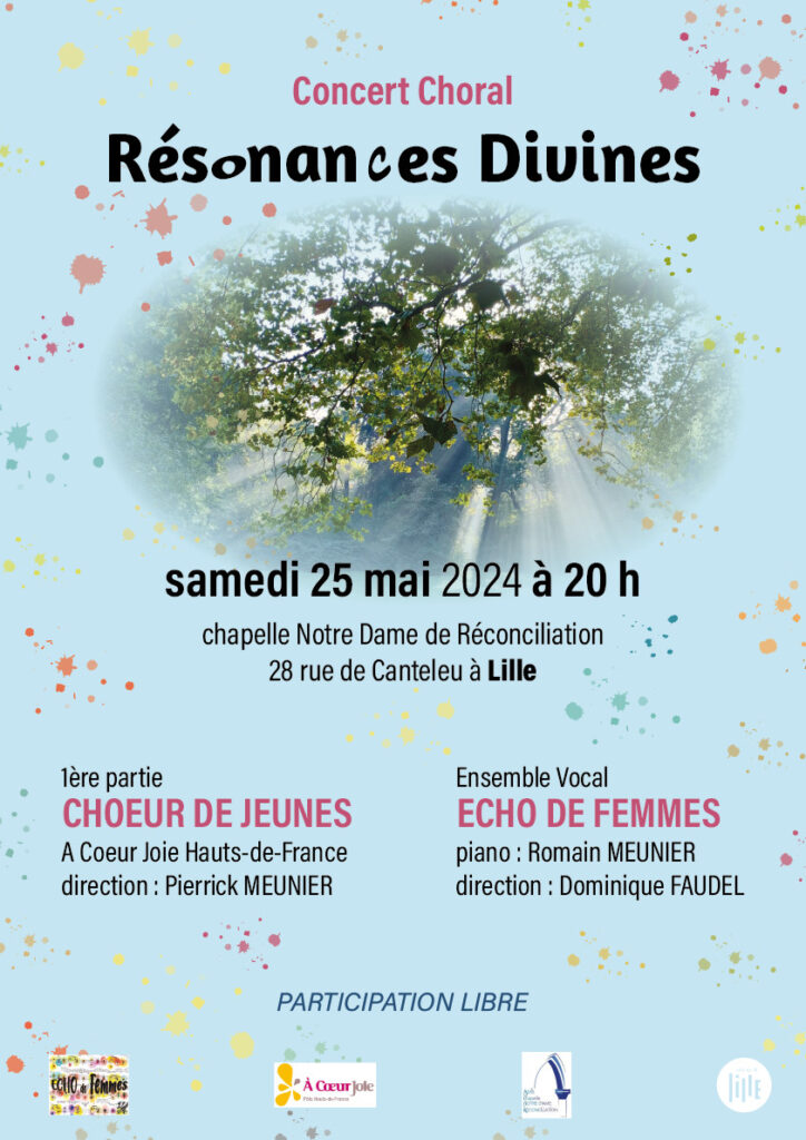 Concert choral Résonances divines Choeur de jeunes - Echo de Femmes