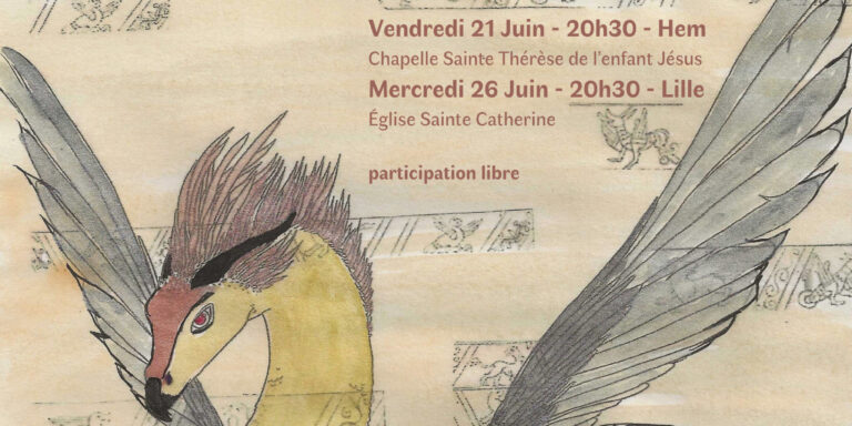 2 dates pour 1 concert Le Madrigal de Lille juin 2024