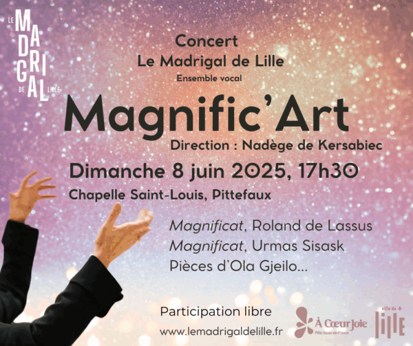 Visuel Magnific'Art concert le Madrigal 8_06_25