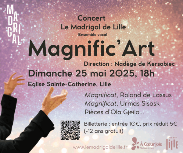 Visuel Magnific'Art concert le madrigal 25_05_25