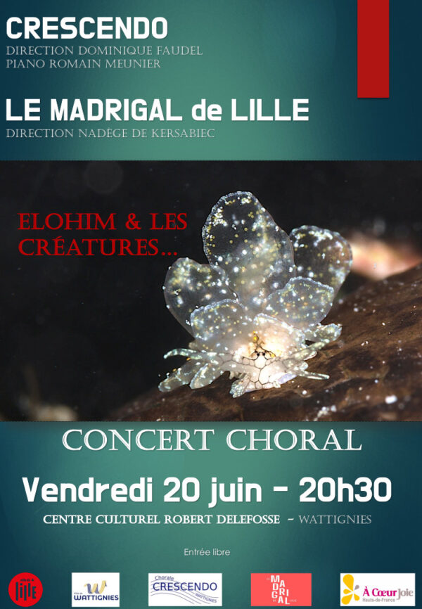 Concert Crescendo - le Madrigal 20 juin 2025
