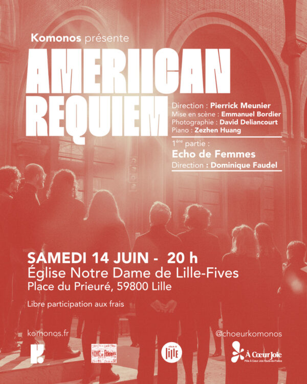 Echo de Femmes en 1ère partie du concert American Requiem de Komonos