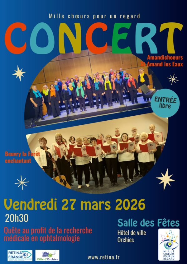 AFFICHE CONCERT RETINA