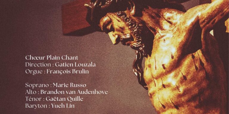 Affiche concert Plain Chant
