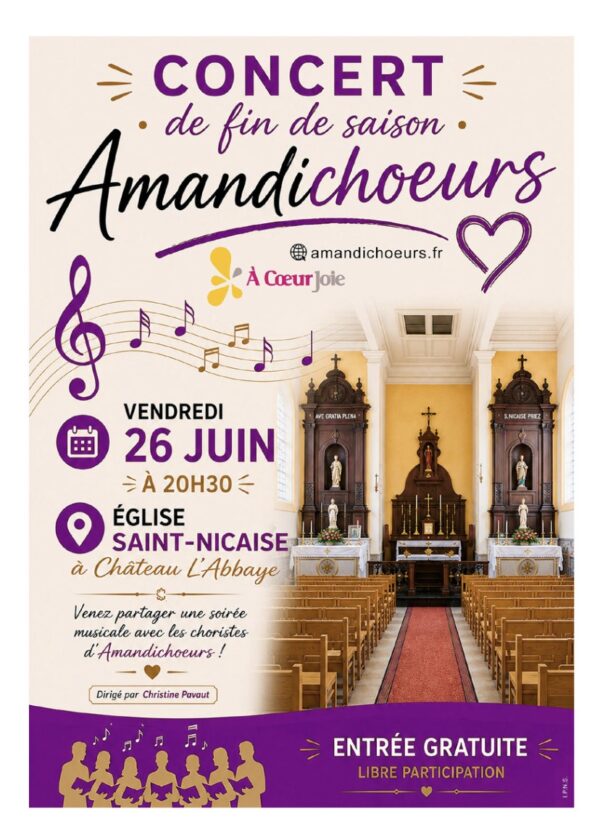 Affiche Amandichoeurs